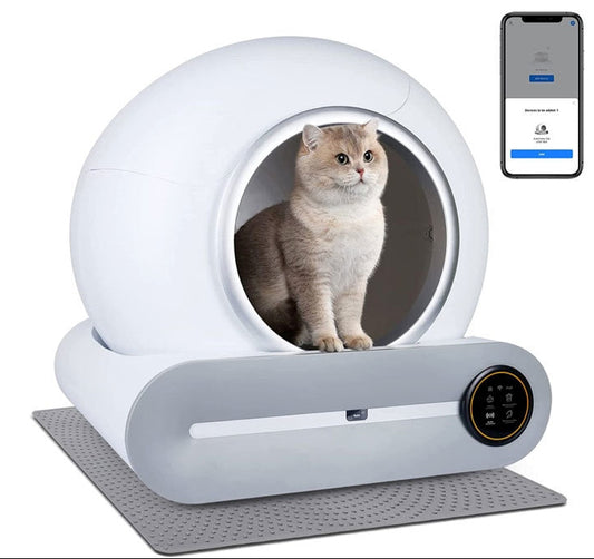 Automatic Smart Cat Litter Box Self Cleaning Fully Enclosed Cat Litter